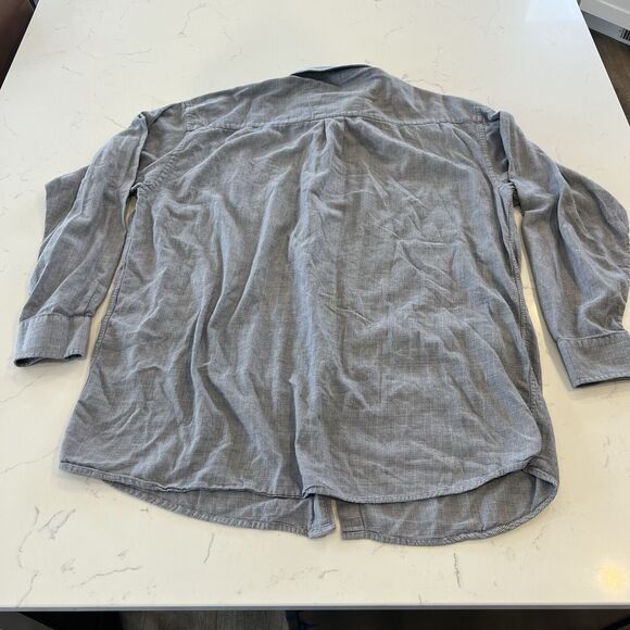 Vintage Wranglers George Strait 3xl Gray Micro Gingham Button Down - Picture 8 of 8